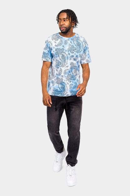 Bandana Paisley Tie Dye Shirt