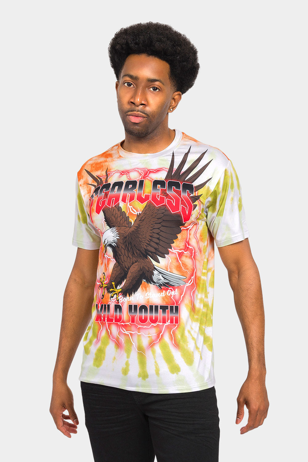 Fearless Wild Youth Tie Dye T-Shirt