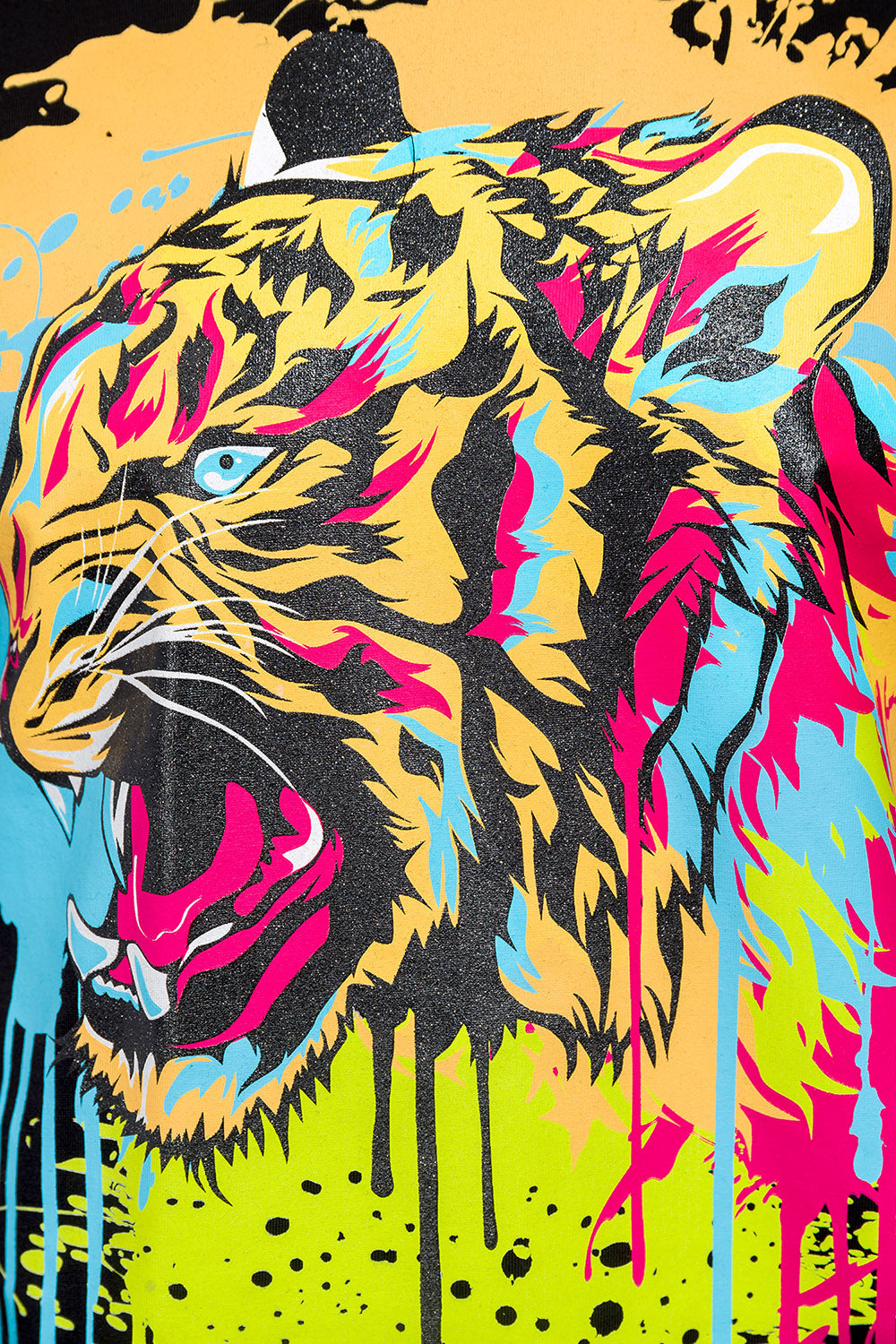 Sparkle Splashed Tiger T-Shirt