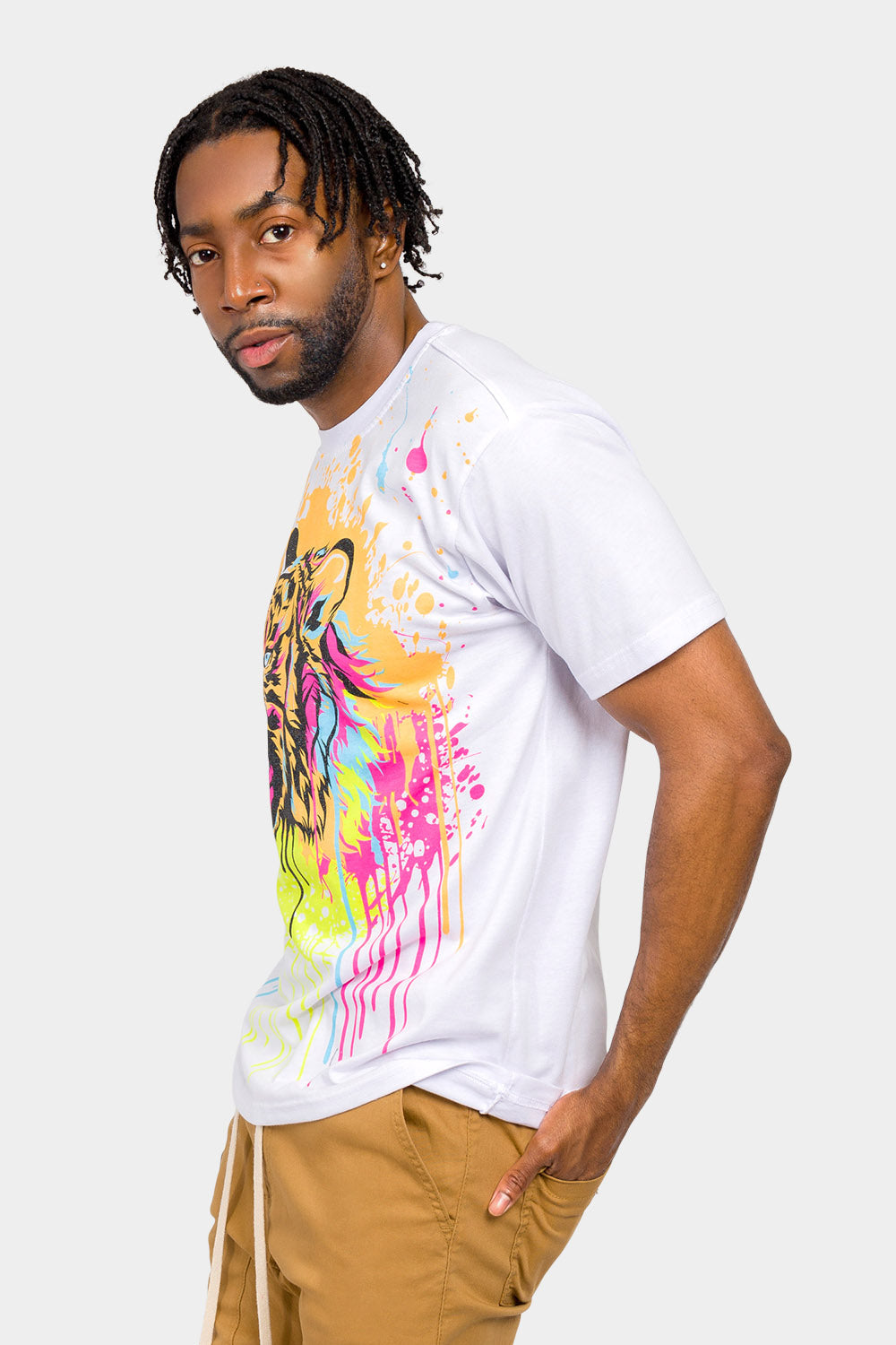 Sparkle Splashed Tiger T-Shirt
