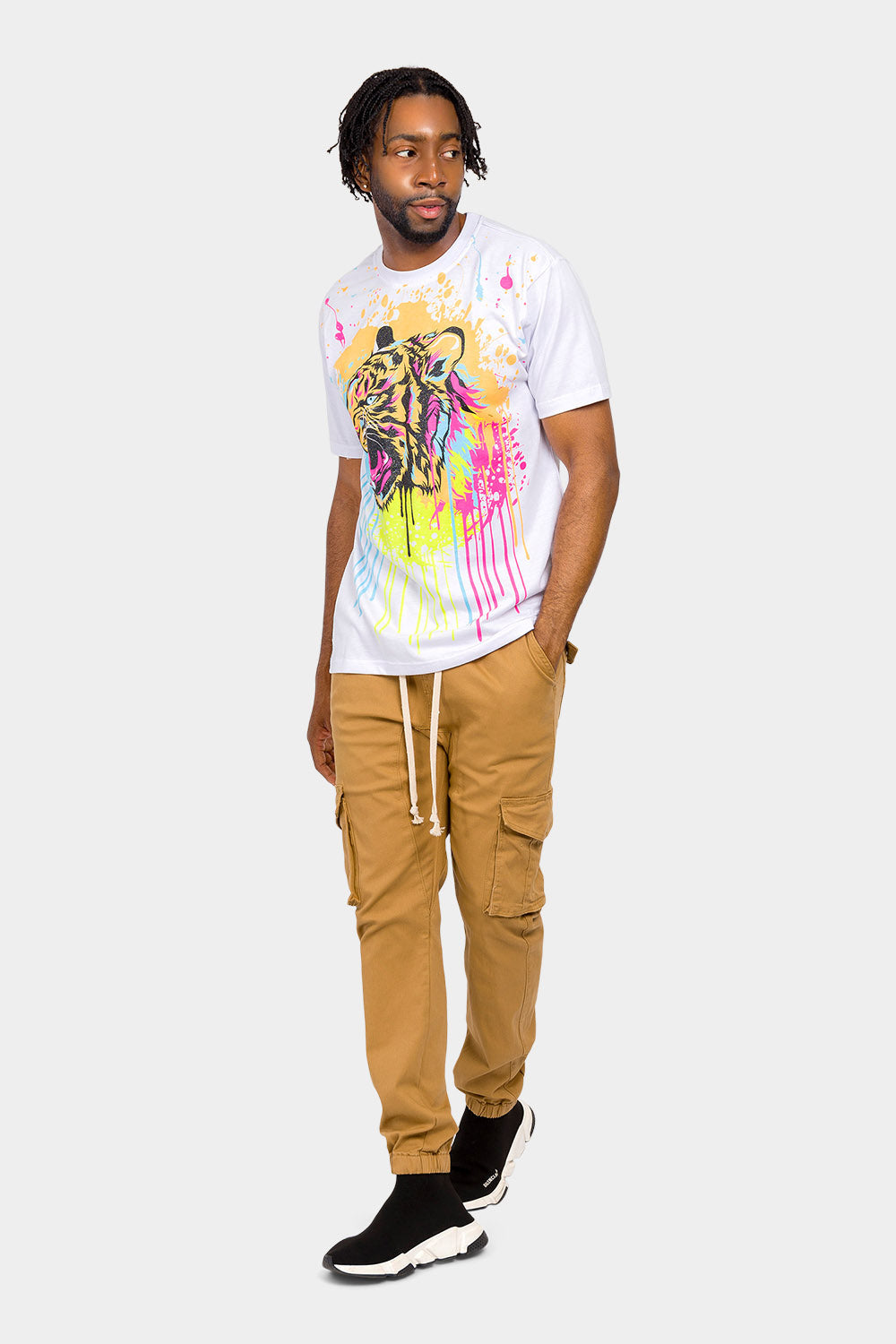 Sparkle Splashed Tiger T-Shirt