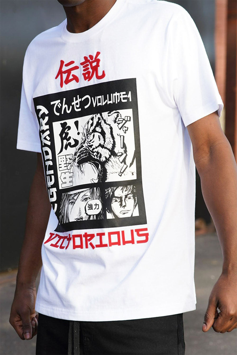 Men's Japanese Legendary Graphic T-Shirt