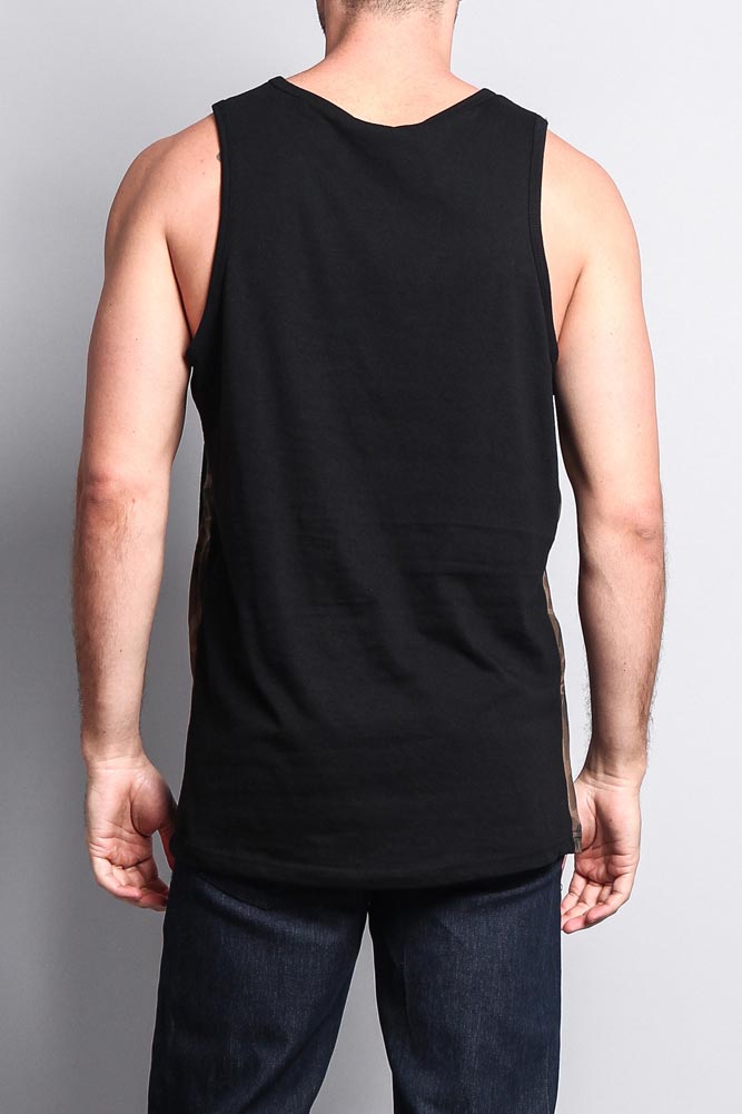 Men's Tank Top with Accent Band