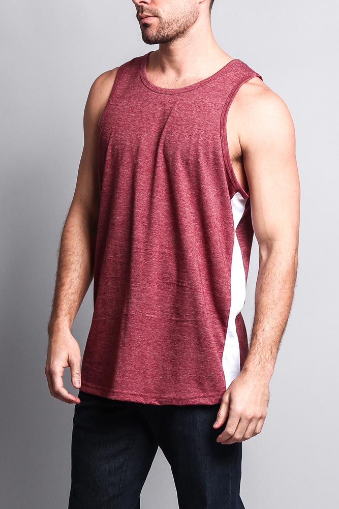 Men's Tank Top with Accent Band