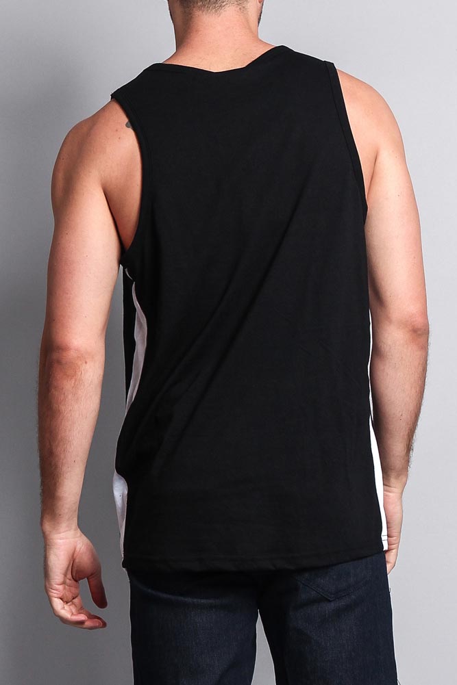 Men's Tank Top with Accent Band