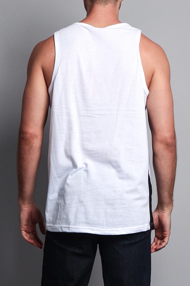 Men's Tank Top with Accent Band
