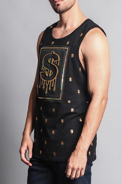 Chrome Money Tank Top