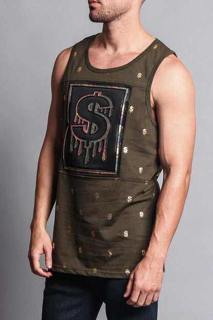 Chrome Money Tank Top