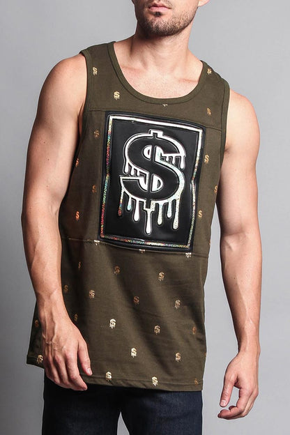Chrome Money Tank Top