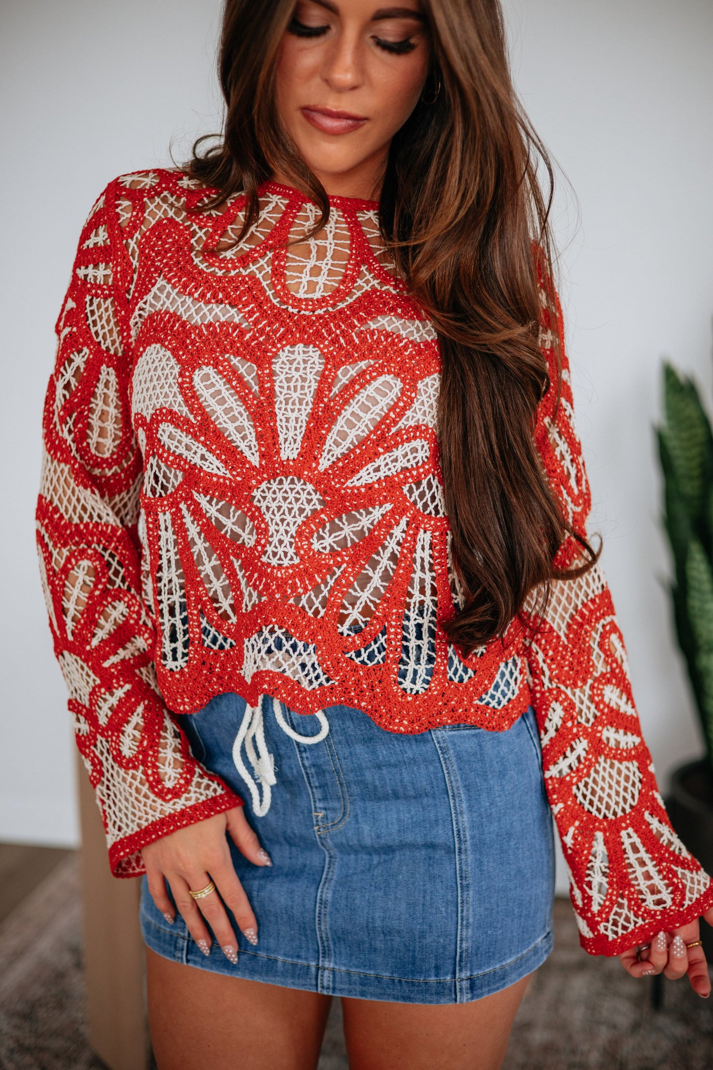 Tessie Crochet Top