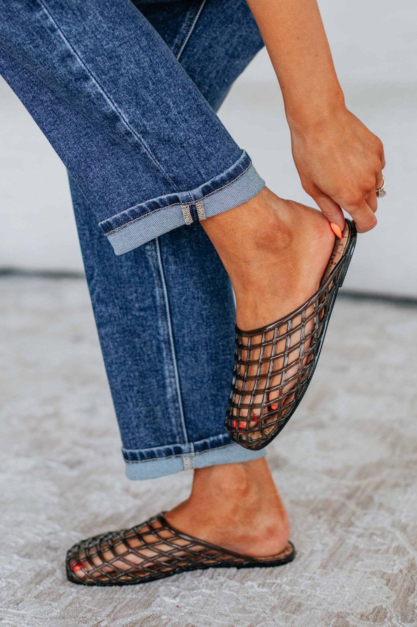 Totally Jelly Slip-On Mule