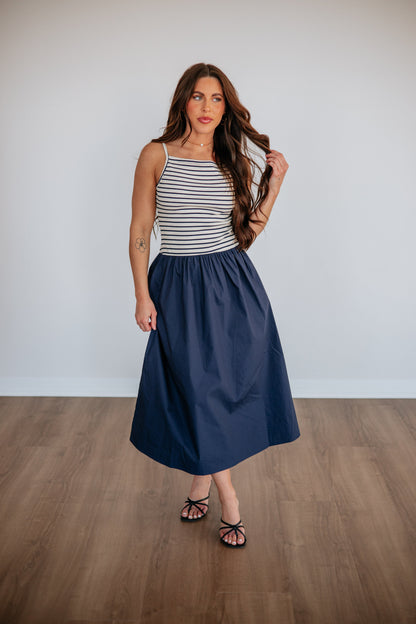 Sidney Contrast Dress