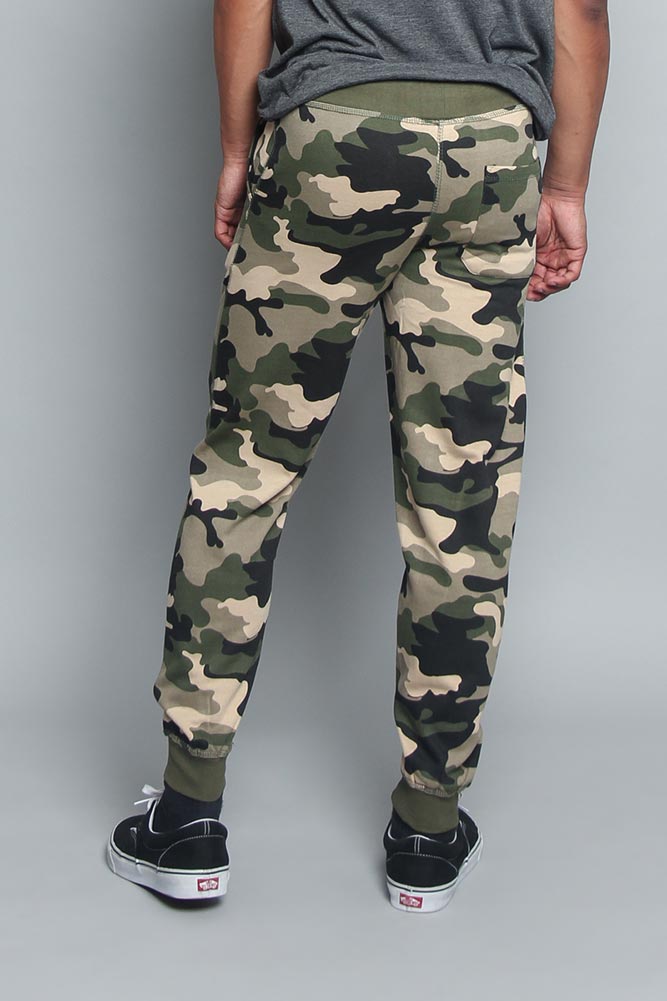 Cuffed Camo Joggers