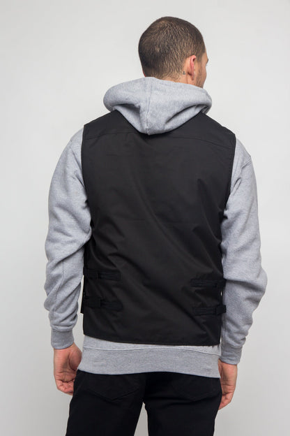 Utility Buckled Pocket Vest