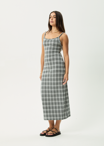 AFENDS Womens Blair - Maxi Dress - Black / White