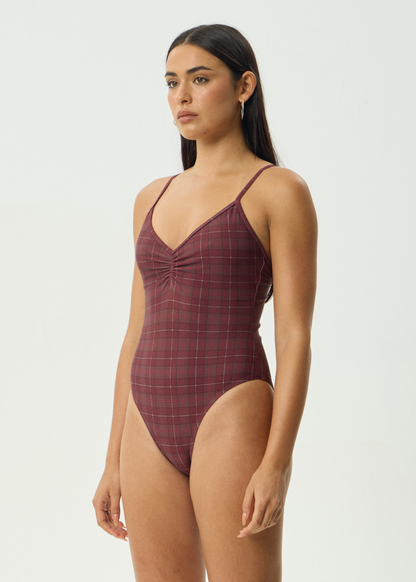 AFENDS Womens Eboni - One Piece - Port Check