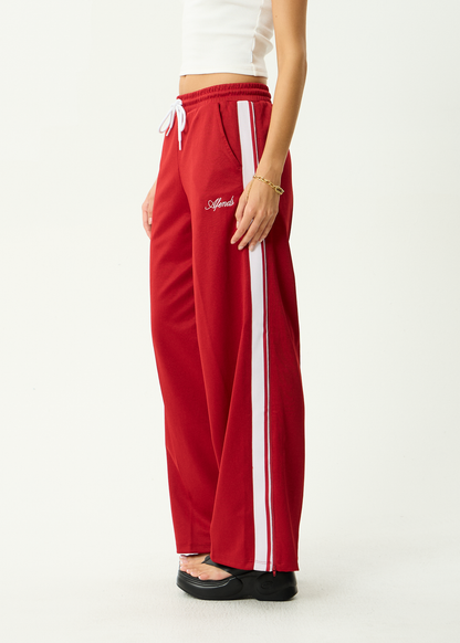 AFENDS Womens Laguna -  Track Pant - Ketchup