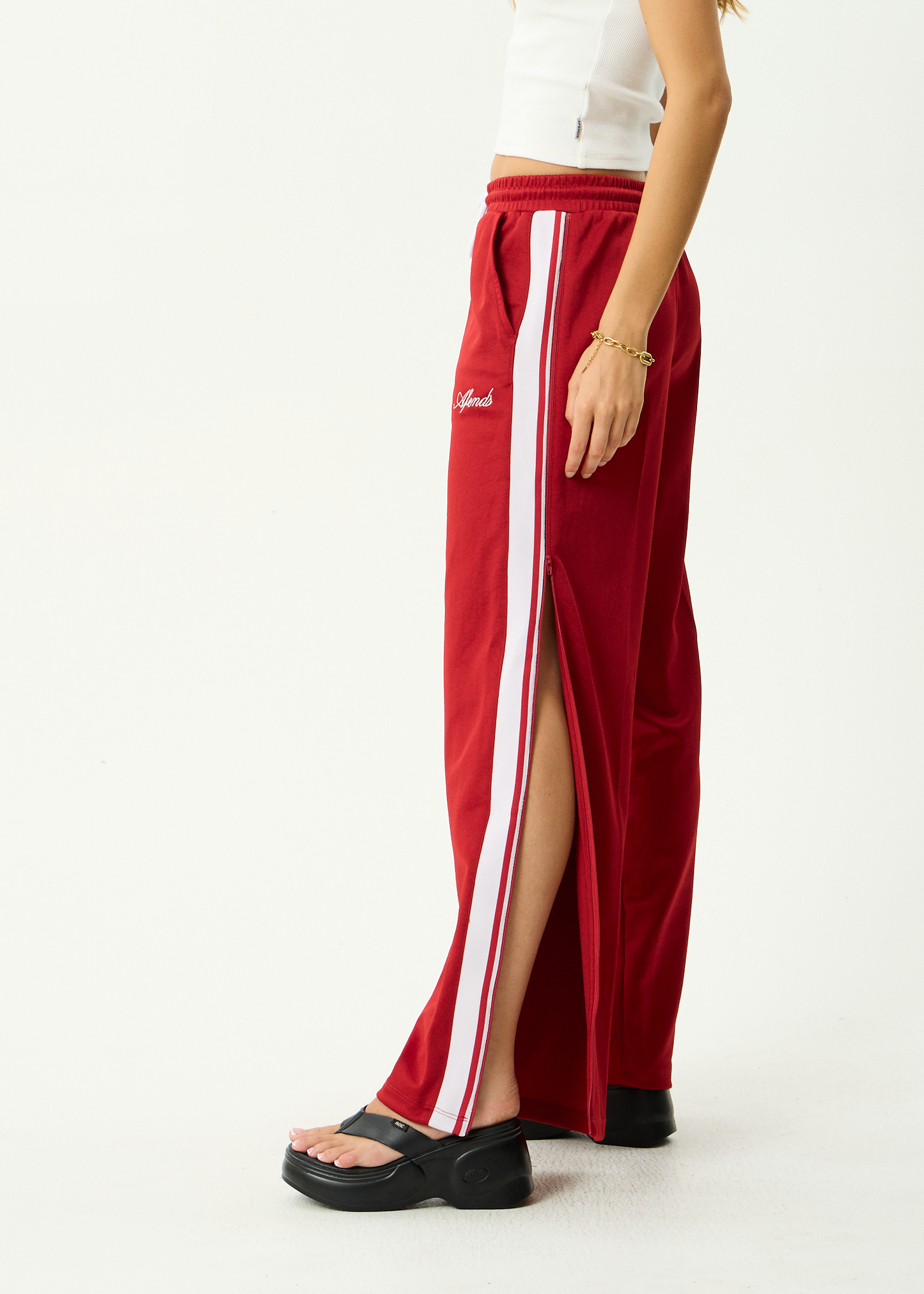 AFENDS Womens Laguna -  Track Pant - Ketchup