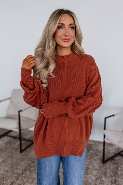 Violet Oversized Sweater