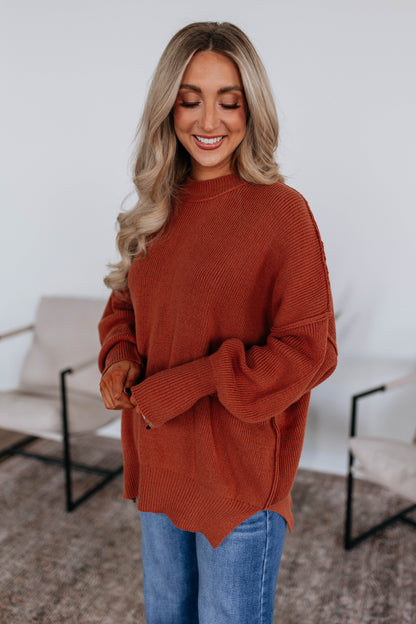 Violet Oversized Sweater