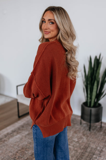Violet Oversized Sweater