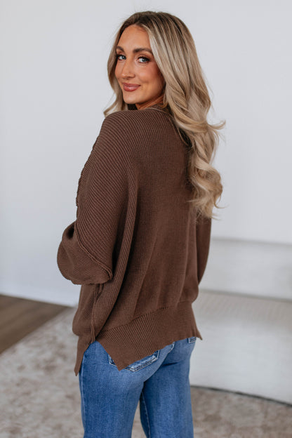 Violet Oversized Sweater