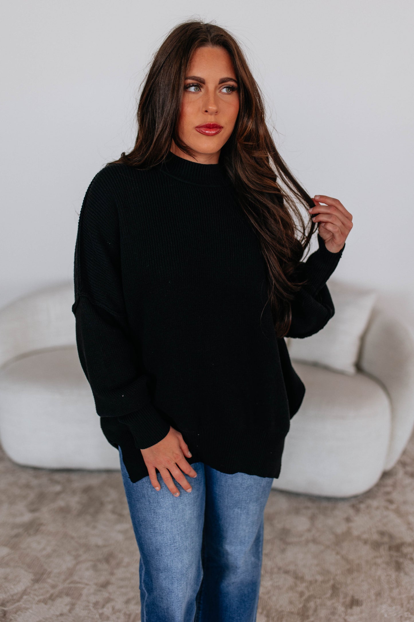 Violet Oversized Sweater
