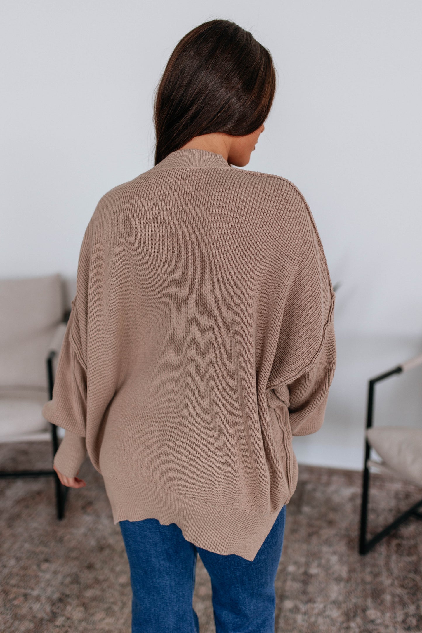 Violet Oversized Sweater