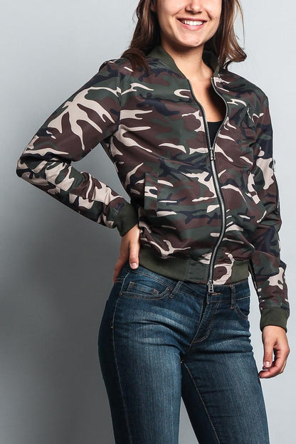 Women's Lightweight Bomber Jacket