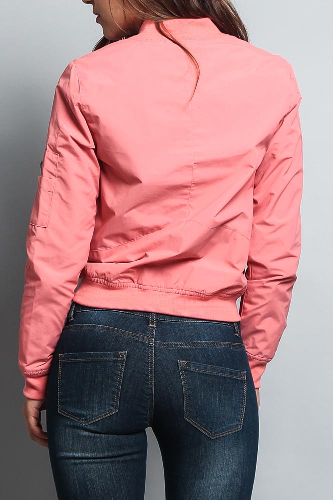 Women's Lightweight Bomber Jacket