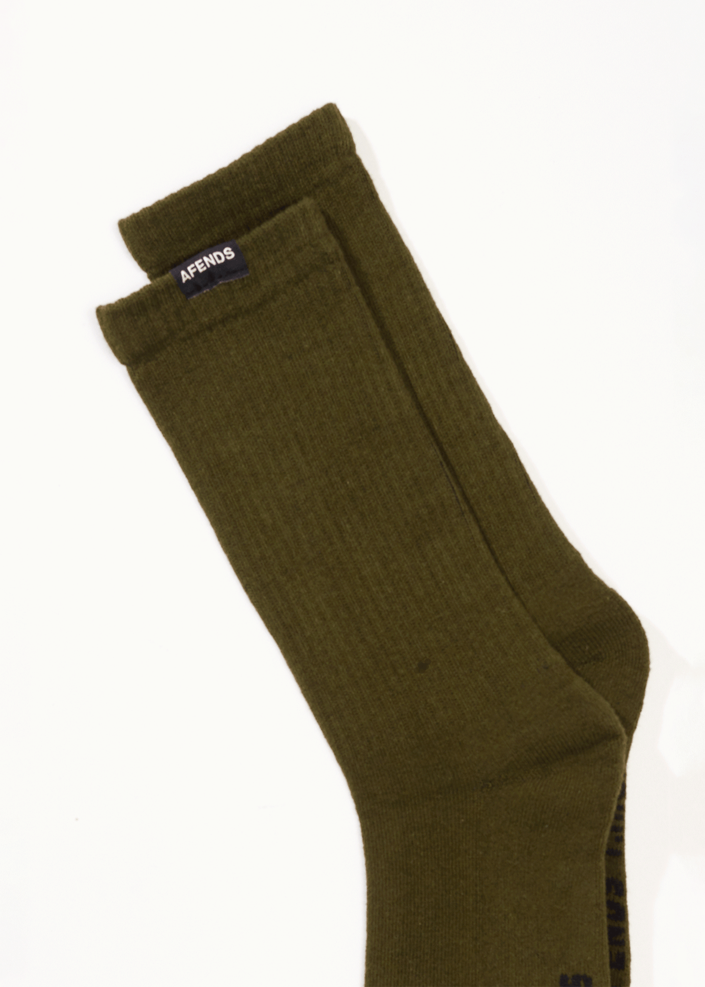 AFENDS Mens Everyday - Socks One Pack - Military
