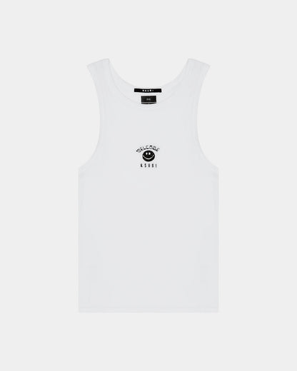 ZINE DEBUT SINGLET WHITE