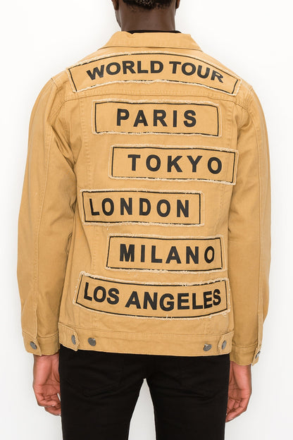 World Tour Colored Denim Jacket