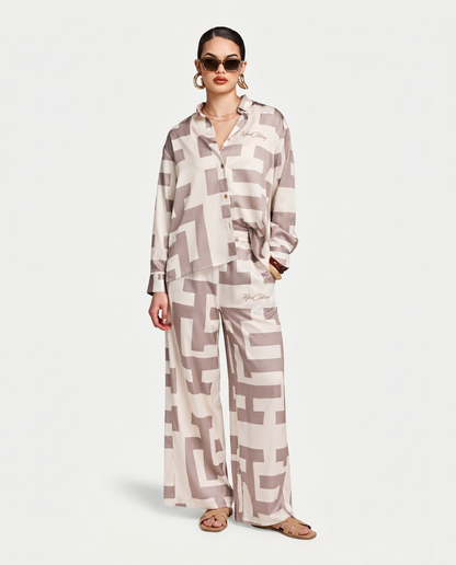 Womens Monogram Resort Shirt
