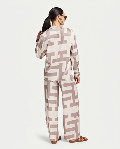 Womens Monogram Resort Trouser