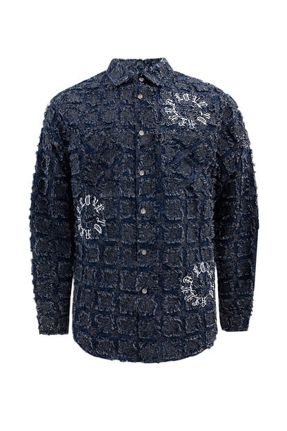 Embroidered Light Weight Over Shirt