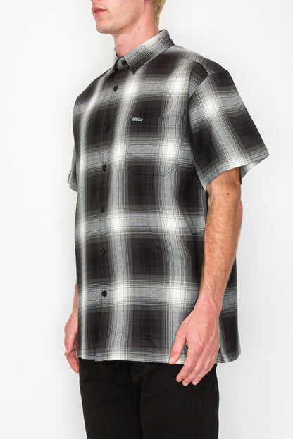 Plaid Short Sleeve Shirt