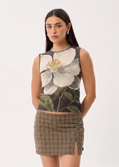 AFENDS Womens Jasmine - Sheer Tank - Multi