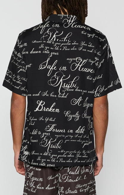 KURSED RESORT SS SHIRT BLACK