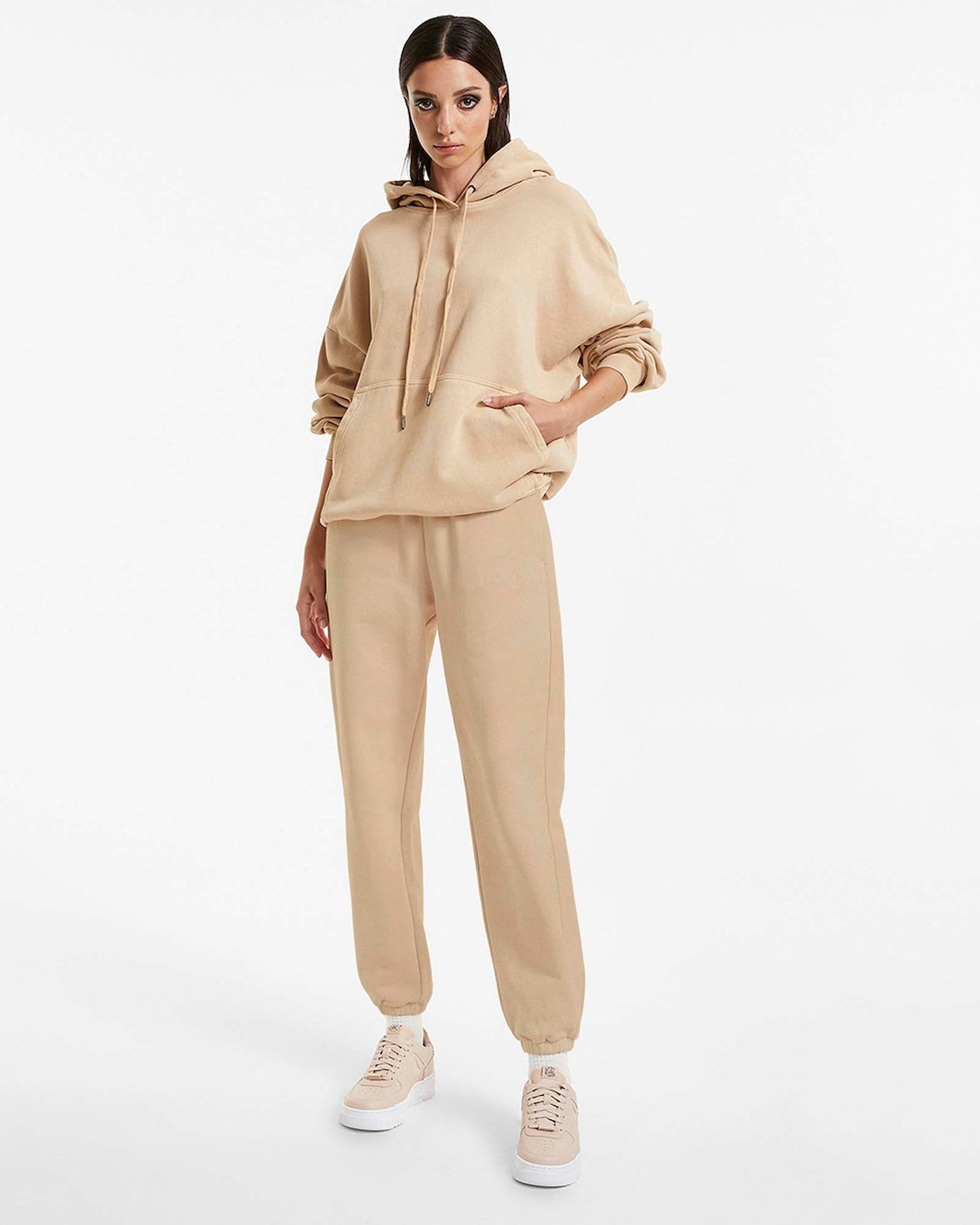 3 X 4 OH G HOODIE LATTE